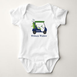 Grönt Golf Personlig Baby Bodykostym T Shirt