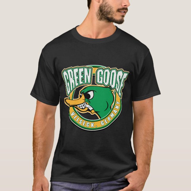 Grönt Goose Vilseck T Shirt (Framsida)