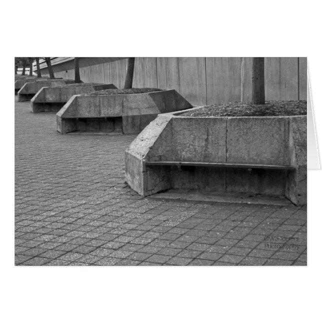 Grönt görar mellanslag kortet hälsningskort (Framsidan Horizontal)