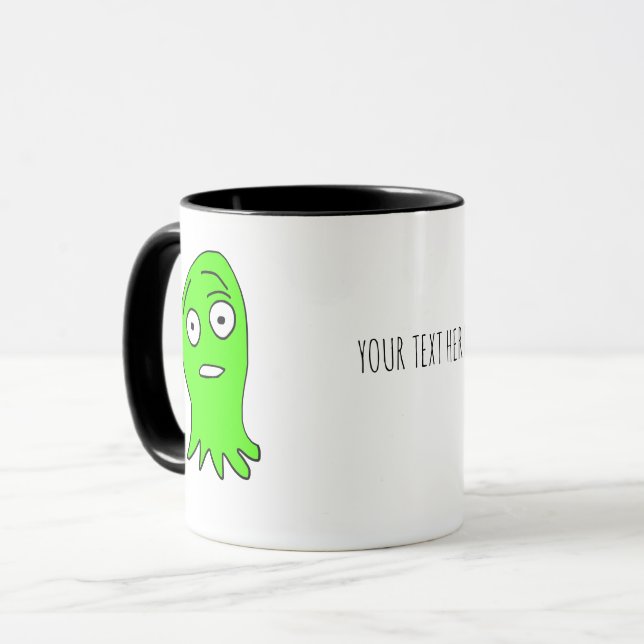 GRÖNT GOSH EDITABLE MUGG (Framsida vänster)