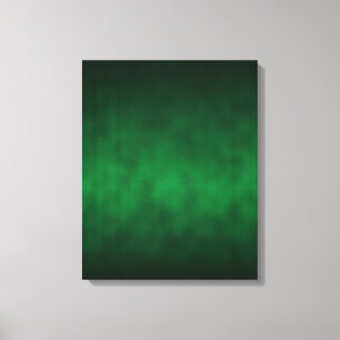 Grönt Gothic Ombre Background Art Canvastryck