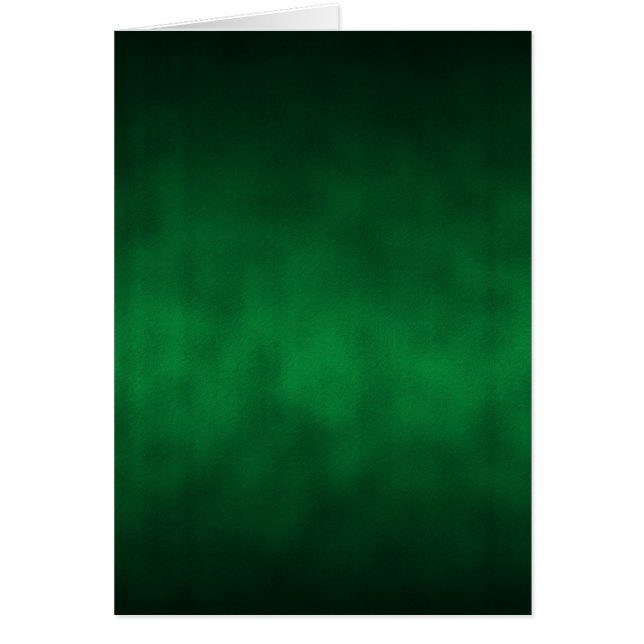 Grönt Gothic Ombre Background Art Hälsningskort (Framsidan)