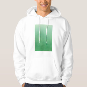 Grönt Gradient Färg Art Hoodie