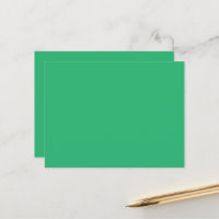 Grönt Gradient Postkort Minimal Modernt Kort