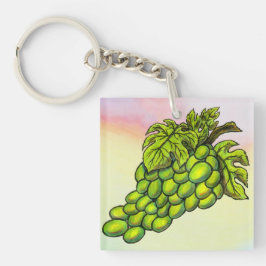 Grönt Grapevine och Bacchus ridor lejon pastel