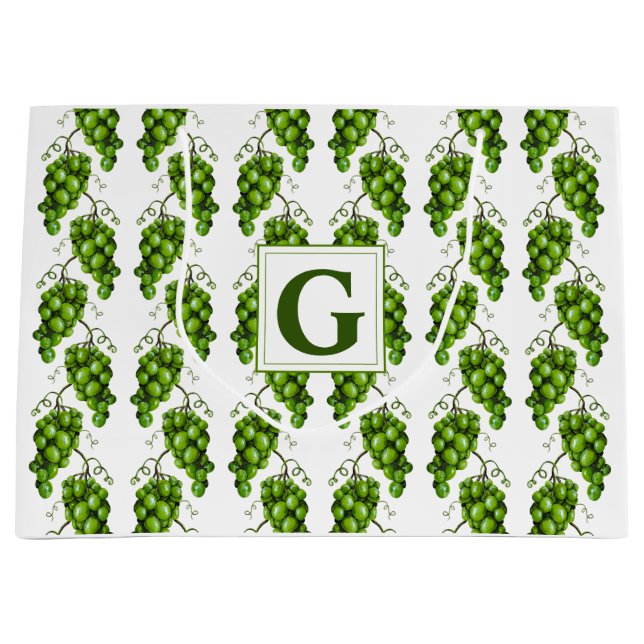 Grönt Graps stor presentsäck (Framsidan)