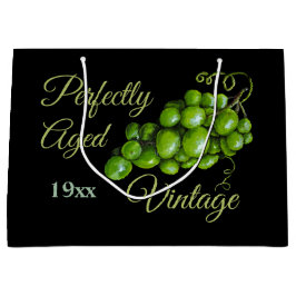 Grönt Graps stor presentsäck