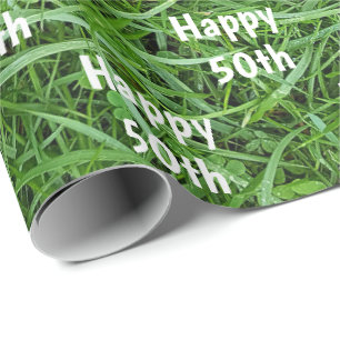 Grönt gräs 50-årsdag presentpapper