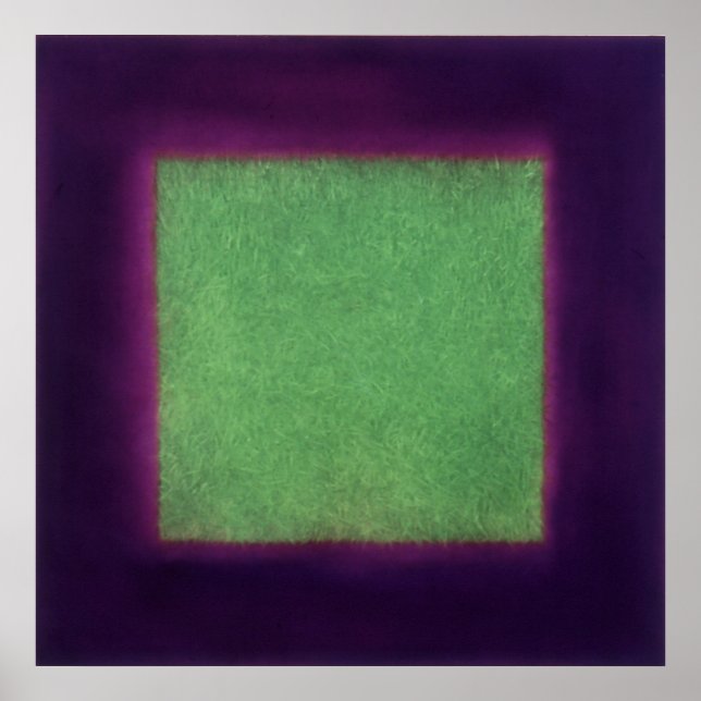 grönt gräs poster (Framsidan)