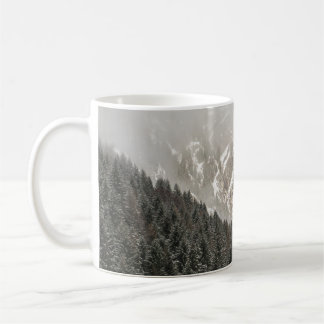 GRÖNT GRÄS TRÄD KAFFEMUGG