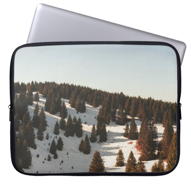 GRÖNT GRÄS TRÄD LAPTOP FODRAL (Framsidan)