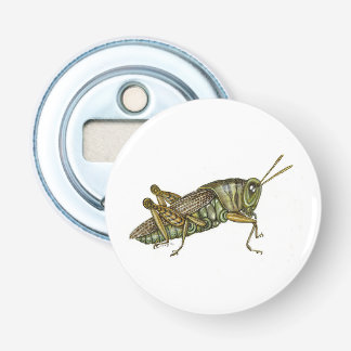 Grönt Grashopper Flasköppnare