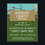 Grönt Gräsmatta, annonsering om välgörenhets- och  Flygblad<br><div class="desc">Grönt Gräsmatta,  Charity Yard Sale Event Advertising Flyer från Affärskort Store.</div>