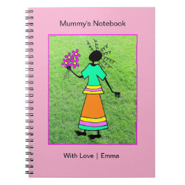 Grönt Grass, Blommigt, Fantastisk inspiration Anteckningsbok