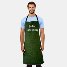 Grönt Grass Business Apron