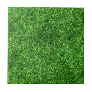 Grönt Grass Kakelplatta