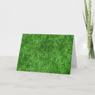 Grönt Grass Kort