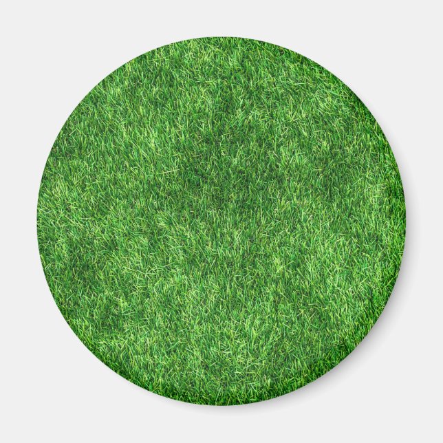 Grönt Grass Magnet (Framsidan)