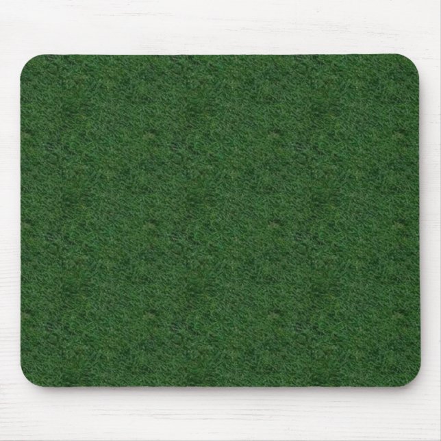 Grönt Grass Mousepad Musmatta (Framsidan)