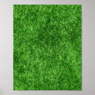 Grönt Grass Poster