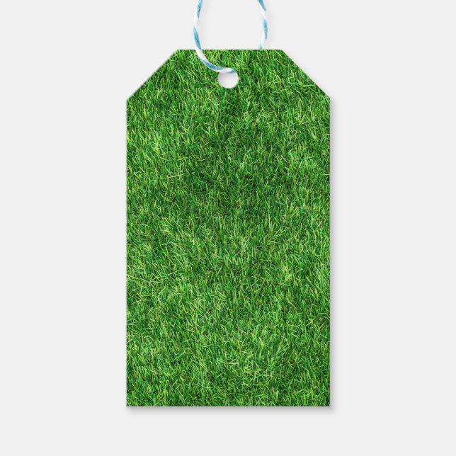 Grönt Grass Presentetikett (Framsidan)