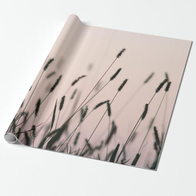 GRÖNT GRASS PRESENTPAPPER (Utrullad)