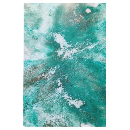 GRÖNT GRÅTT BLACK ABSTRAKT WATERCOLOR WALL METALL 