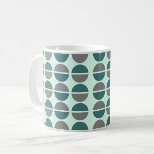 Grönt Grått Mint Mugg för kaffe och te