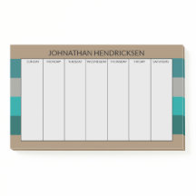 Grönt Grått Rand Modern och Masculine Monogram Nam