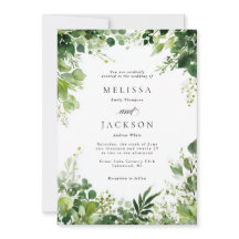 Grönt Grenar Gräns Bröllop