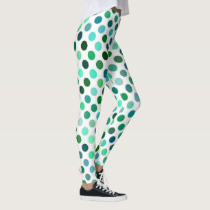 Grönt Griskålar Leggings