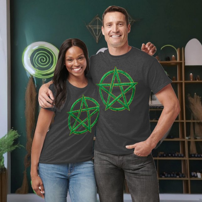 Grönt Guardian: Malachitepentagram T Shirt (Skapare uppladdad)