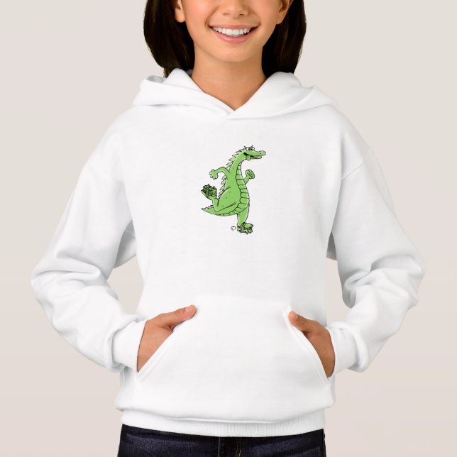 grönt gudzilla t shirt (Framsida)