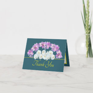 Grönt Gul ros Crocuses Garland Tack Kort