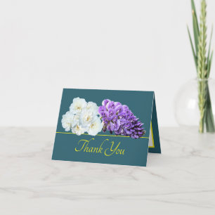 Grönt Gul ros Wisteria Chic Bouquet Tack Kort