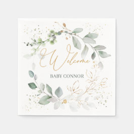 Grönt Guld, babybabyskor, blöjor Pappersservett