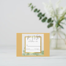 Grönt & Guld Eucalyptus Bröllop OSA