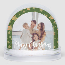 Grönt Guld Family Photo Simple God jul