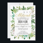 GRÖNT GULD FOLIAGE RAM STAR PUB BAT MITZVAH INBJUDNINGAR<br><div class="desc">Om du behöver ytterligare anpassningar eller andra matchande artiklar kan du kontakta mig på yellowfebstudio@gmail.com</div>
