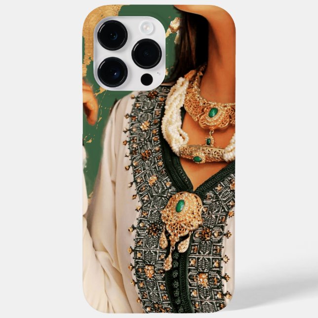 grönt guld glitter glimt konst (Baksida)