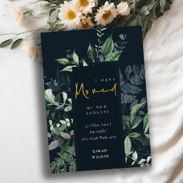 Grönt Guld Greenery Ram I har Flyttat kort