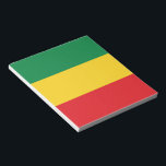 Grönt, Guld (Gult) och Röda Färg Flagga Anteckningsblock<br><div class="desc">Grönt,  Guld (Gult) och Röda Flagga Färg. Vintage Old school Alternative Hip hop T Shirts Apparel,  hattar,  Stickers,  Smart Phone Case med mera.</div>