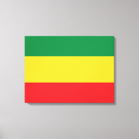 Grönt, Guld (Gult) och Röda Färg Flagga