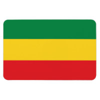 Grönt, Guld (Gult) och Röda Färg Flagga