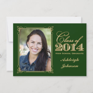 Grönt, Guld-klass 2014 Photo Studenten Inbjudan