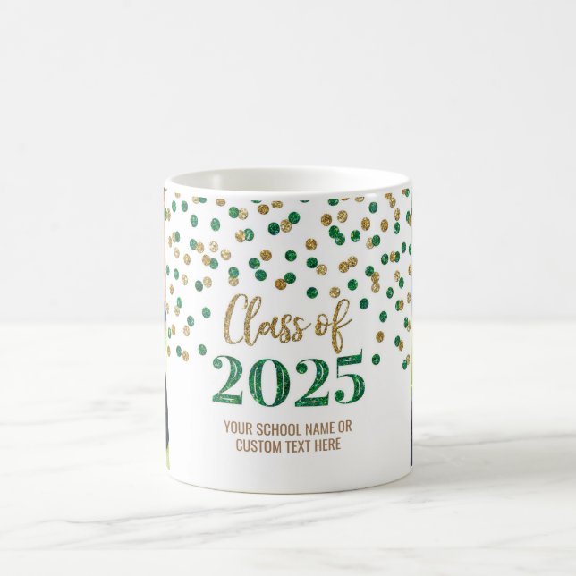 Grönt Guld klass 2025 Kaffe Mugg (Center)