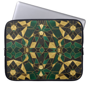 grönt guld laptop fodral