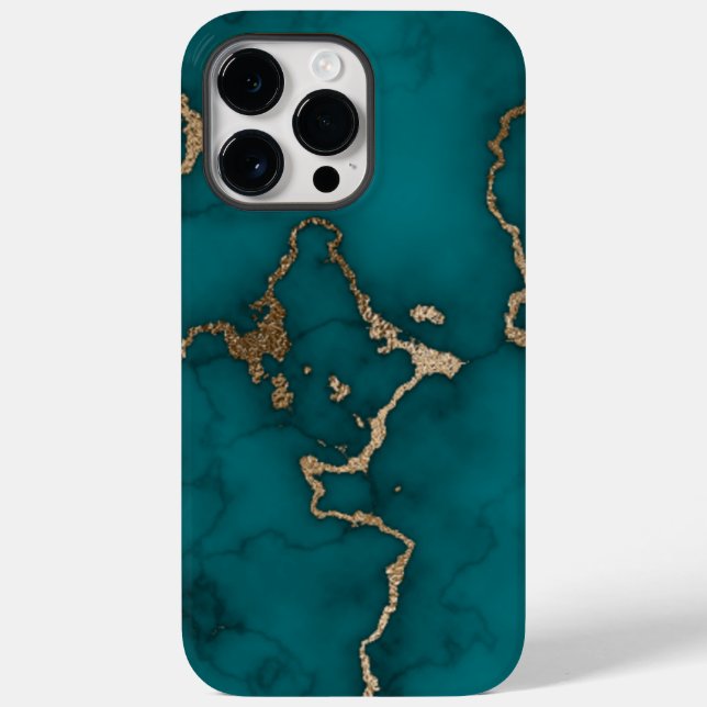 Grönt Guld Modern marmor (Baksida)