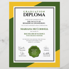Grönt Guld School College Universiteten Diploma