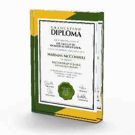 Grönt Guld School College Universiteten Diploma